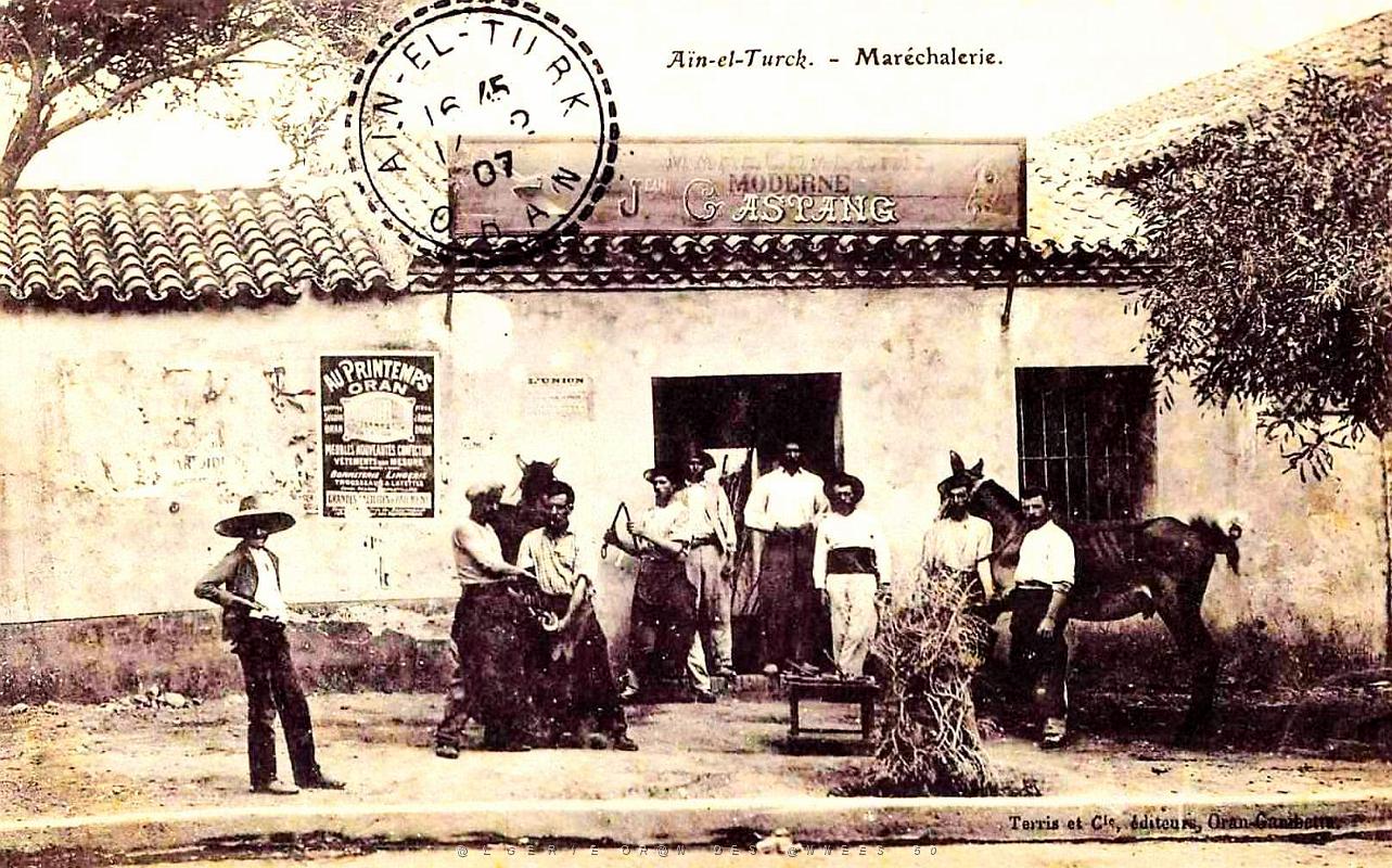 1762- Ain-El-Turck - Marechalerie Jean Castang Marechal-Ferrant - 1907.jpg
